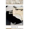 Women Sweet French Style Lace Solid Antibacterial Mid Waist Cotton Panties