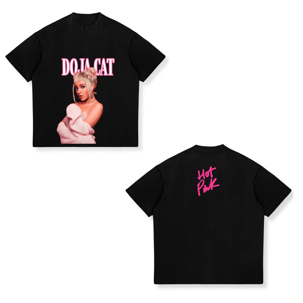 Doja Cat Wearing Sam Hyde Inspired Internet Meme T Shirt Unisex Women Hip Hop Oversized Tshirt Unisex Cotton Tees Unisexs Streetwear