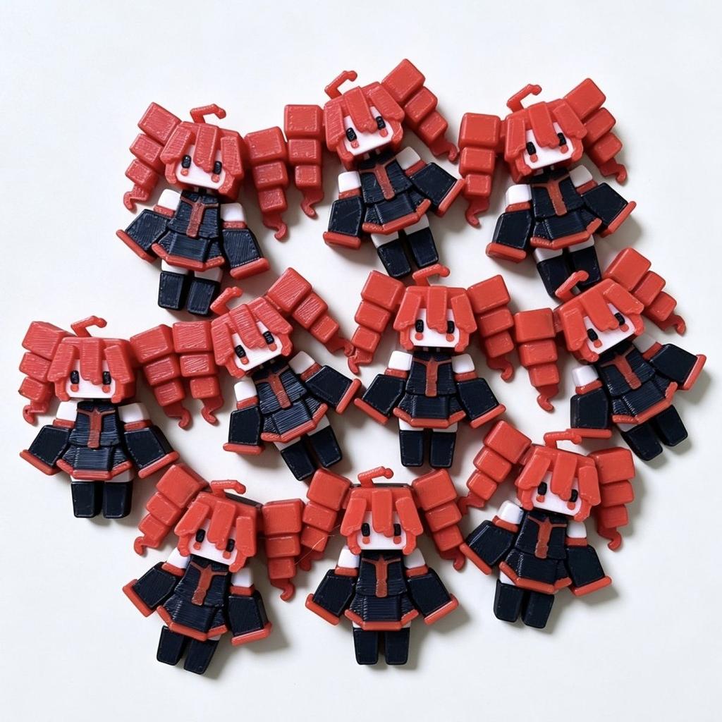 2027 Anime Hatsune Miku Block Pendant Bag Charm Keychain For Backpack Decor Fans Gift