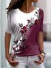 Easter Women's Casual T-shirt Jesus Alphabet Print Women's Crew Neck Short Sleeve Top Everyday Street Fashion Women's Y2k Tops
