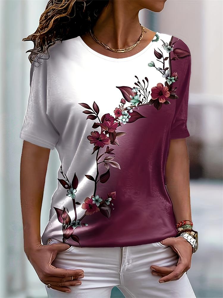 Easter Women's Casual T-shirt Jesus Alphabet Print Women's Crew Neck Short Sleeve Top Everyday Street Fashion Women's Y2k Tops