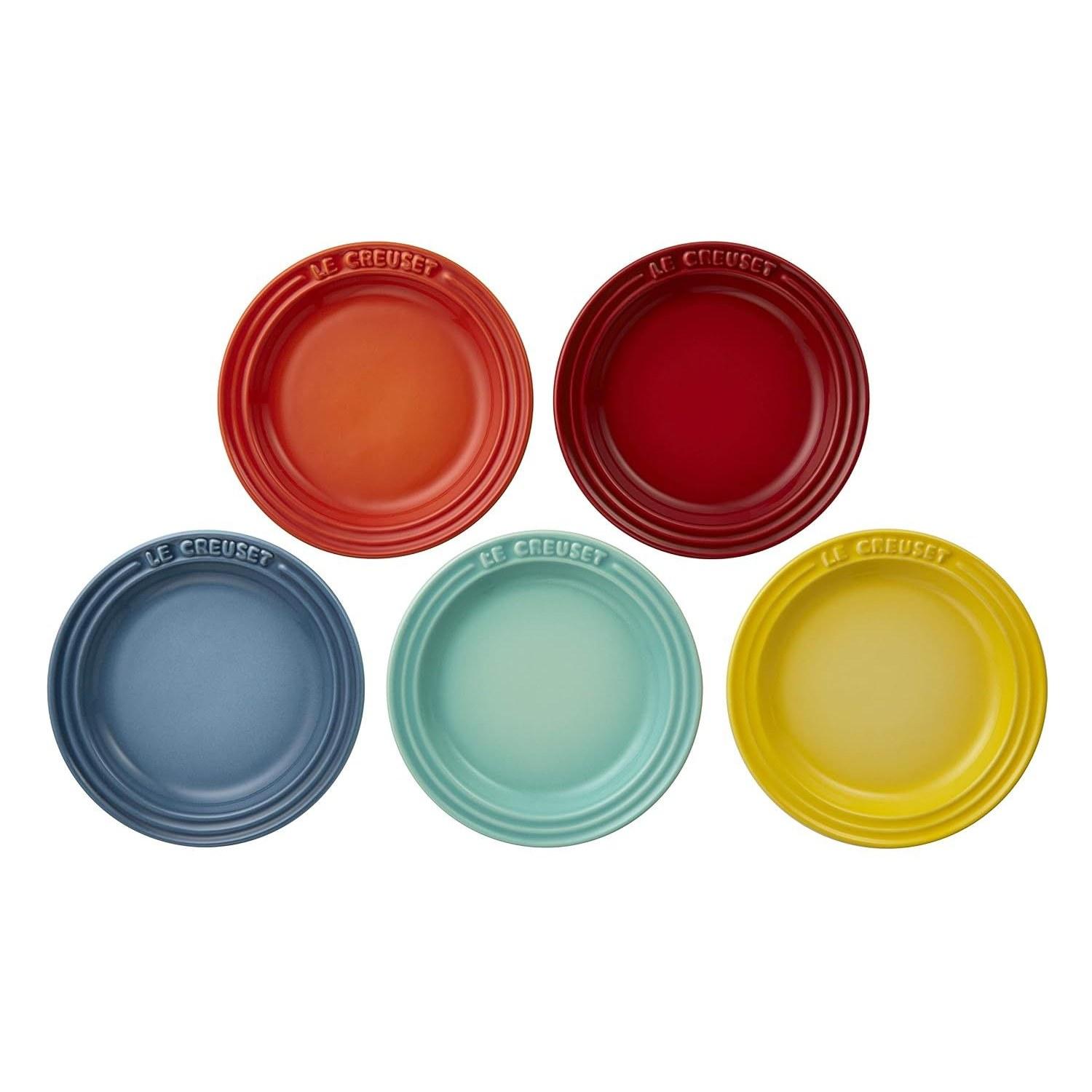 Le Creuset šķīvis mini apaļš varavīksnes