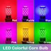E27 Led Colorful Corn Bulb Lampada Ac220v Light 12w No Flash 2835 SMD 270/beam Super High-power Christmas Party Night Decorative