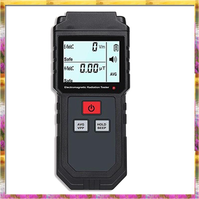 Top Deals ET825 Electromagnetic Radiation Detector For Detecting Radiation Electric Appliance Radiation Survey Meter With Batter
