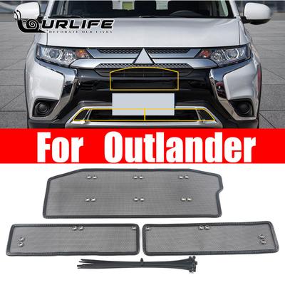 New 3PCS Grille Insect Screening Mesh Front Grille Net for Mitsubishi Outlander 2106 2017 2018