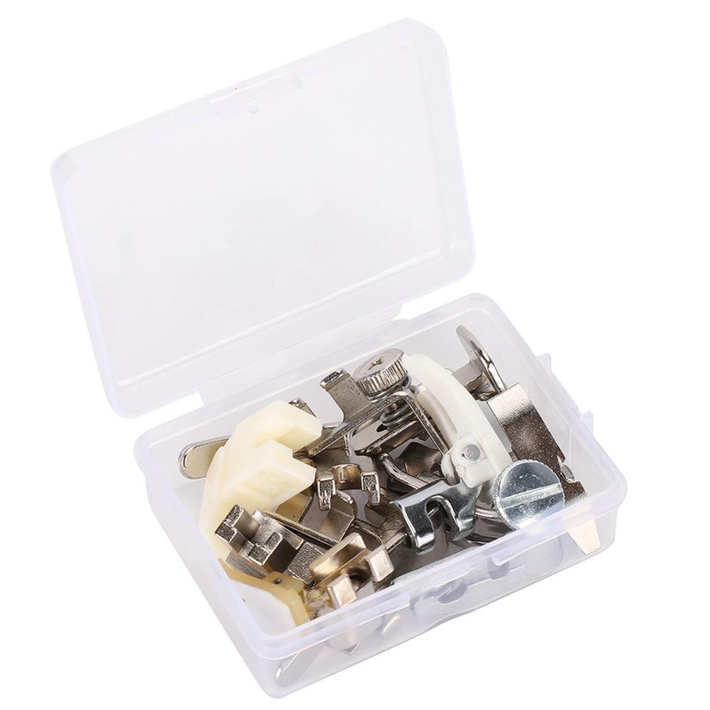 12pcs Universal Sewing Machine Kit Stainless Steel Professional Sewing Foot  Quilting Projects