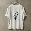 Detective Conan UT Haidong Kid Conan T-shirt White From Japanese Anime Summer New Men's and Women's Streetwear