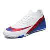 Youth Football Shoes  New Anti Slip Lace Up Grass Wear Resistant Training Ankle Boots Man Comfort Professional Soccer Shoes