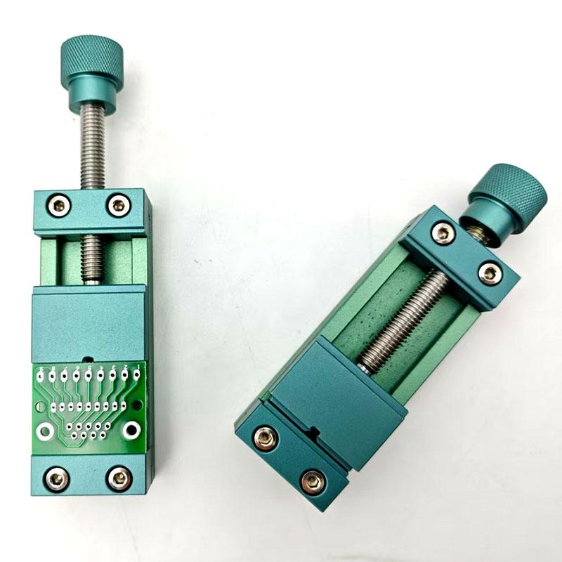 Precision Mini Vise Engraving Machine CNC Drilling Machine Small Welding Table All Aluminum Operation Manual Table Clamp