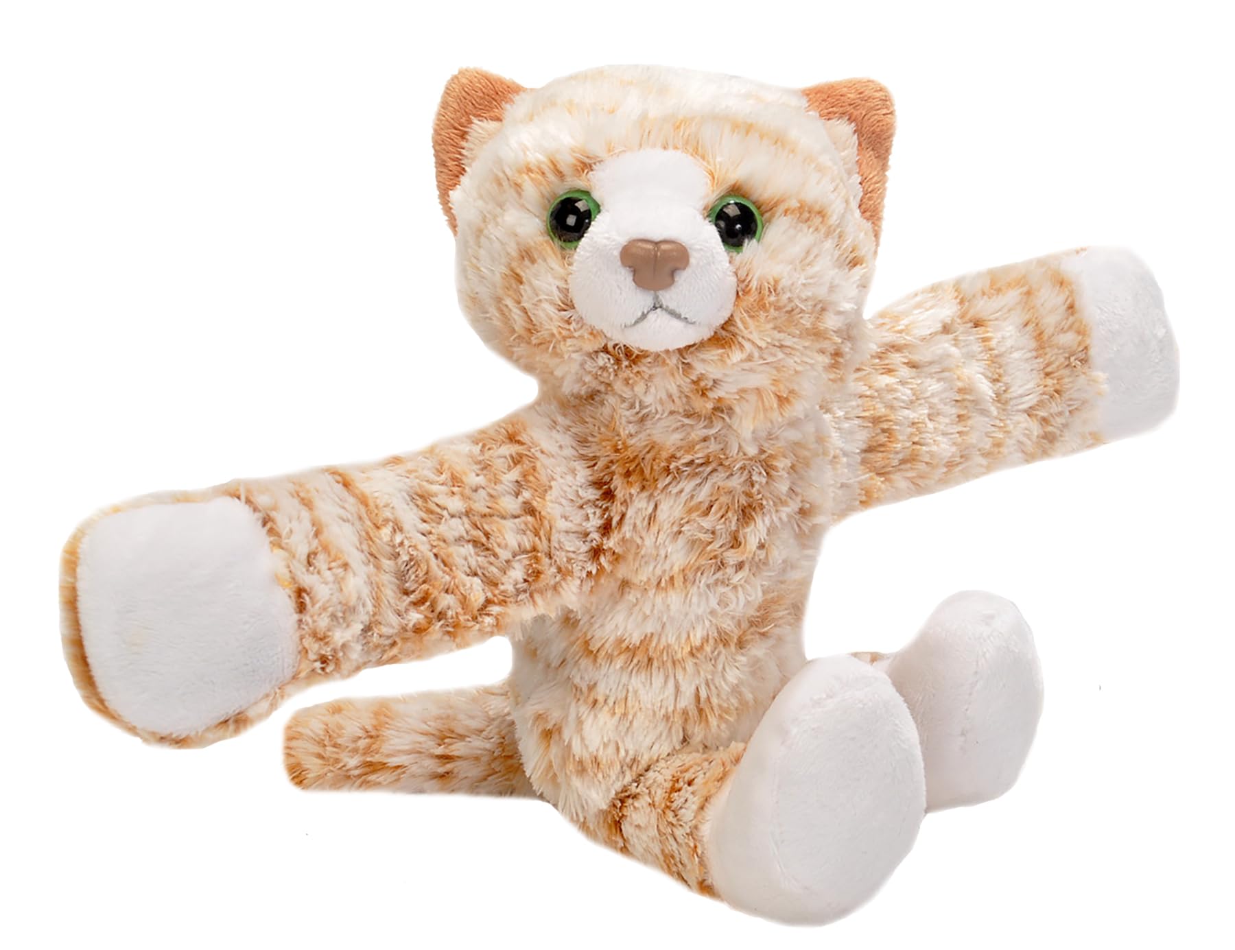 

Wild Republic 19566 Huggers Cat Plush Toy With Integrated Snap Bracelet, 20cm