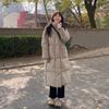 Long Sleeve Puffer Cotton Jacket Women Winter New Korean Style Loose Fit Stand Collar Plus Size Warm Cotton Jacket
