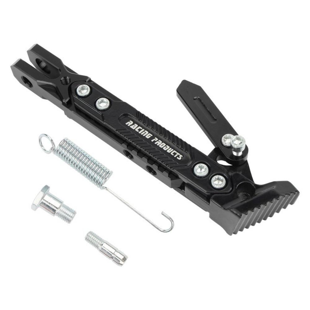 Anti Slip Motorcycle Side Stand Aluminum Alloy Aluminum Side Bracket Motorcycle Modification