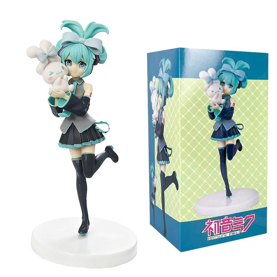 Cute Girl Hatsune Miku Anime Character Fashionable Suitable for Desktop Decoration Ornaments Doll Christmas Gift PVC Collectible