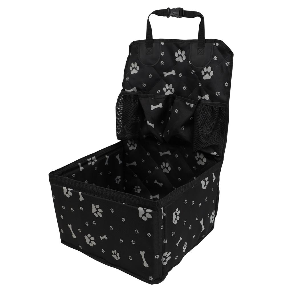 Dog Car Seat with Storage Pocket,Travel Dog Bag Cover Folding Hammock Pet Carriers and Travel Gear for Small Medium Dog Supplies