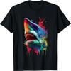 Great White Shark Lovers Pop Art Great White Shark T-Shirt