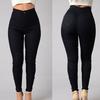 Women Pants Thin High Waist Solid Color Slim Fit Lady Pencil Trousers for Street Wear