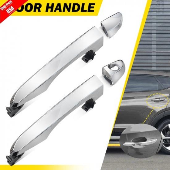 2x Exterior Door Handles Front/Rear Left Side Hand for Hyundai Tucson 2016-2021