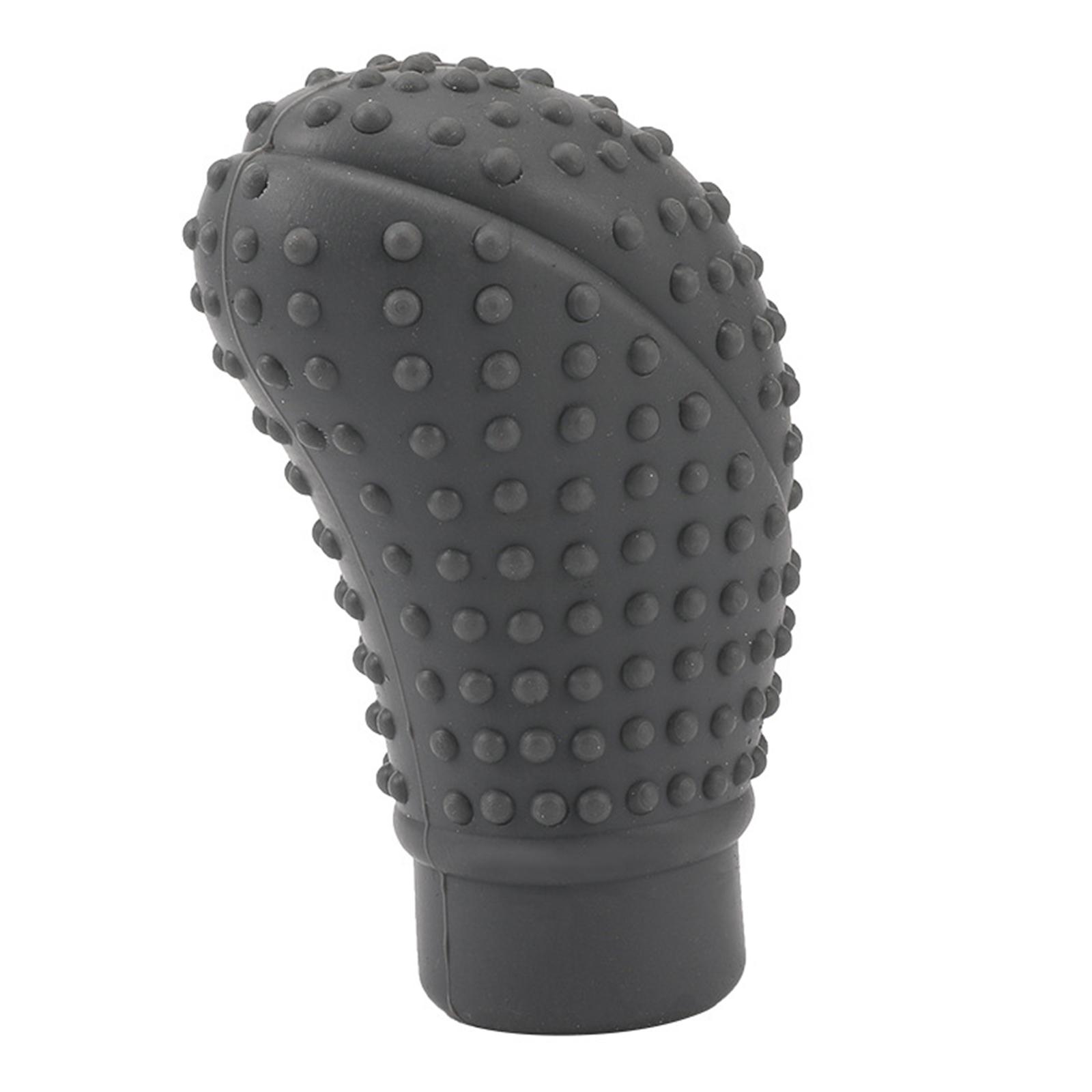 

Силиконовый чехол на ручку переключения передач автомобиля, противоскользящий, для автоматической коробки передач, защитный чехол на ручку переключения передач, аксессуары для укладки, универсальные серый