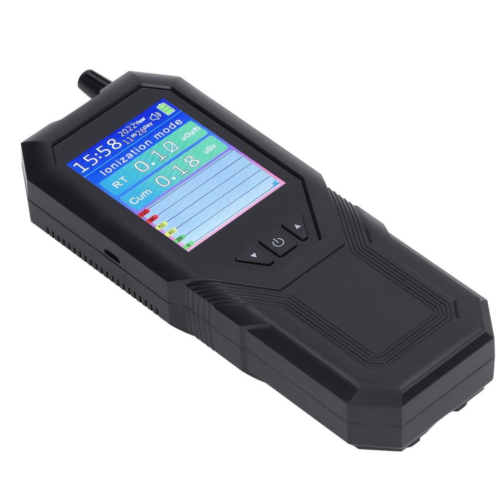 Radiation Detector Sensitive Professional Dosimeter Geiger Counter with Visual Audible Alarm