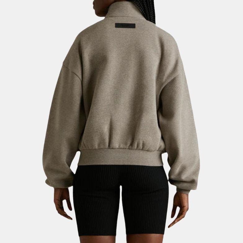 Fear of God Essentials SS24 Zip Up Jacket Heather Women's 192SU245091FW