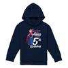 Frozen Childrens/Kids Fearless Like Anna 5th Birthday Pullover Hoodie
