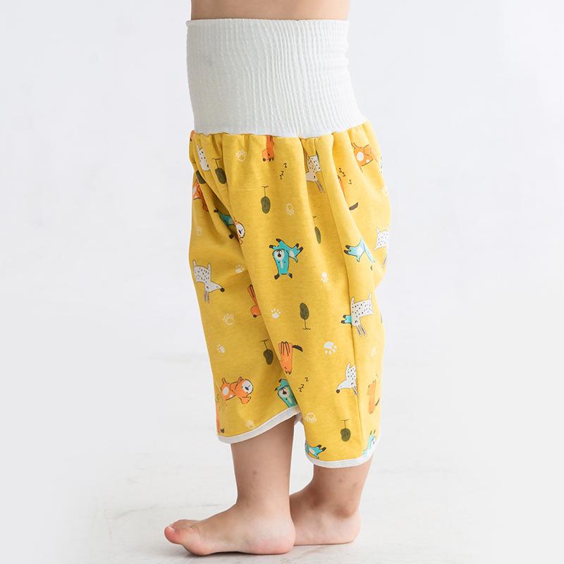 Baby Waterproof Diaper Pants for Potty Training Baby Comfy Diaper Short for Boys and Girls Sleeping Bedclothes Night Time