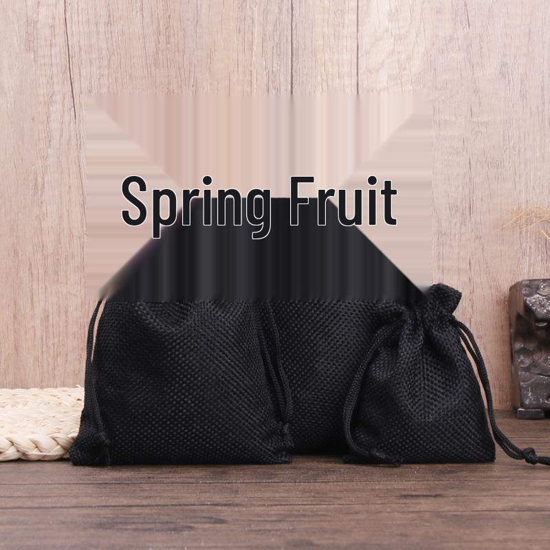 Ready Stock Linen Drawstring Bag for Jewelry and Gift Packaging