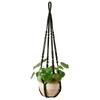 Handmade Macrame Plant Hanger Indoor Hanging Planter Basket Woven Cotton Rope Flower Pot Crochet Plant Holder Stand for Decor