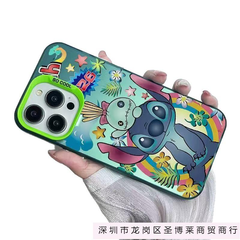 Stitch Is Suitable for Apple 17Promax Mobile Phone Case, Personalized Vitality Case iPhone16/15ins14, Europe and America 13.