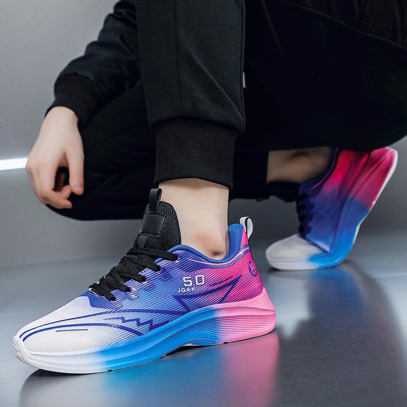 Adidași de înaltă calitate pentru bărbați, pantofi de baschet casual ușori pentru bărbați, adidași sport pentru alergare, călătorii, bărbați, mărime mare 50