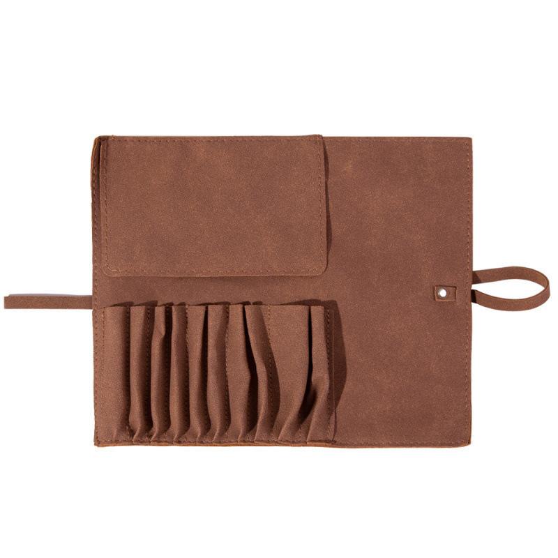 

Makeup Brush Storage Bag Jack Deerskin Fleece Roll Bag 14 Pcs 12 Pcs 10 Pcs Makeup Brush Storage Bag For deerskin velvet makeup brush storage bag