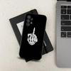 Cartoon Middle Finger   Phone Case For Samsung S21,S22,S23,S30,Ultra,S20,Plus,Fe,Lite,Note,10,9,5G Black Soft Cover