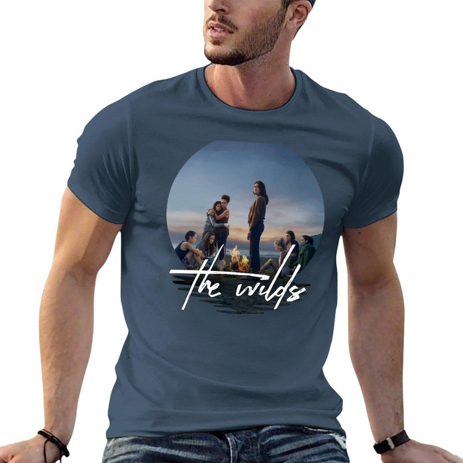 The Wilds (Tv Series) On The Beach Tshirt Work Wear Simple Tee Shirt S