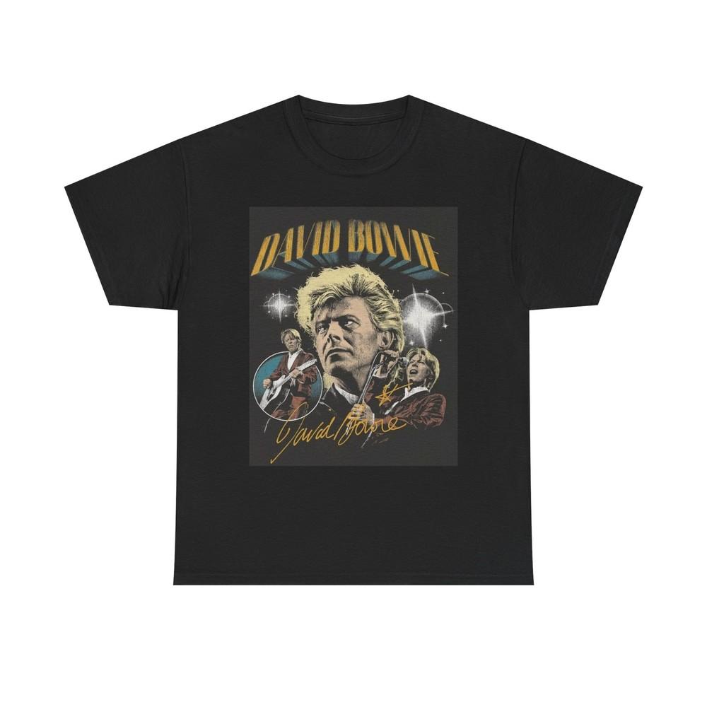 David Bowie Graphic T Shirt Apparel BRAND NEW Unisex Heavy Cotton Tee Unisex T-Shirt L