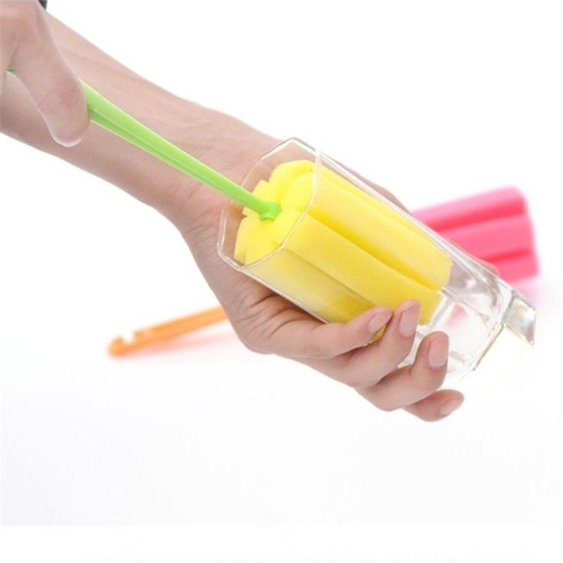 Durable Thickened Sponge Cup Brush for Kitchen Cleaning