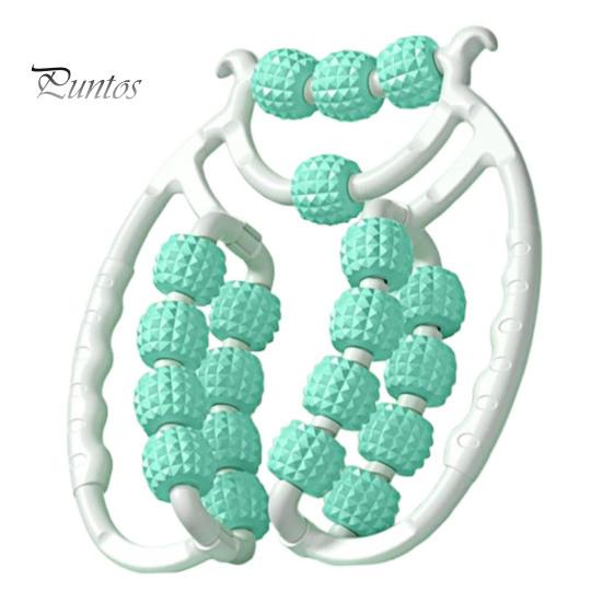 Masážní váleček nohou Anticelulitidní lymfodrenáž Hluboká tkáňová terapie Stehna Paže Záda Rameno Masážní nástroj na uvolnění svalů s 13/20 válečky