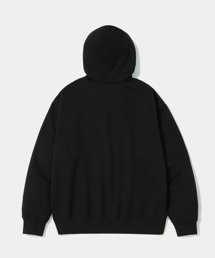Cu Arch Logo Fleece Hoodie Black