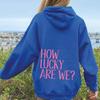 Loose Hooded Sweater Harajuku New Men's and Women's Letter-printed Fleece Jumper Hoodie