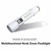 Red Blue Warning Light Super Bright Torch Waterproof Rechargeable Flashlight  Camping
