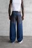Oversize Baggy Jeansy Męskie Spodnie - Niebieski