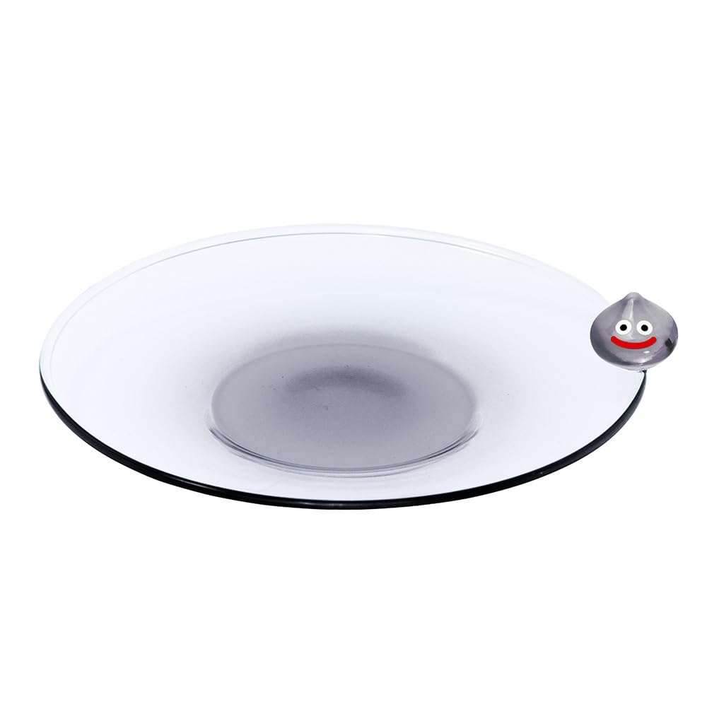 

Слайм Улыбка Стеклянная Тарелка Металлический Слайм серый