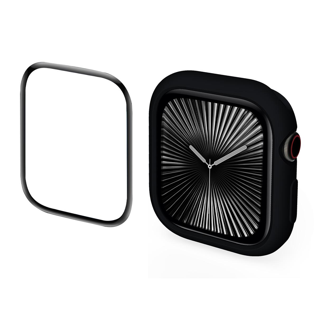 

Для Apple Watch Series 11/10 42 мм ENKAY HAT PRINCE 2 в 1 Конфетный Цветной ТПУ Чехол для Часов с Полным Покрытием PMMA Мягкая Пленка D