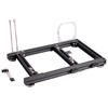 DIY Open Frame Heat Dissipation Aluminum Alloy Computer PC Case Chassis for ITX (Black S)