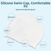 Quick Dry Swimming Hat Waterproof Animal Printed Cap Cute Silicone Swim Cap  Pool Use