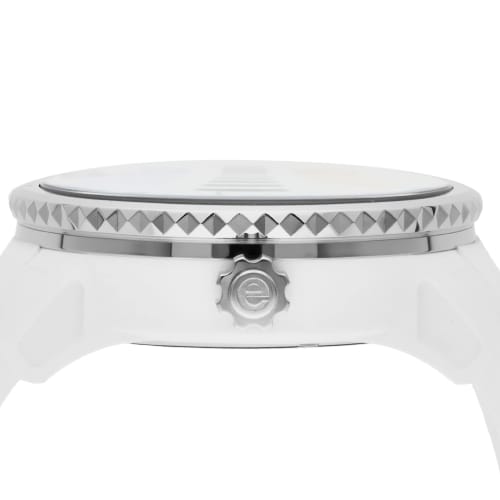 Tendence One Piece Collaboration Luffy Model Watch, White Dial, Stainless Steel/Nylon, Mineral Glass, Quartz Movement, 51mm, Men's Watch TY430405