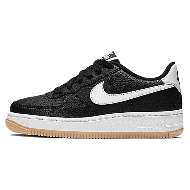 New Nike Air Force 1 Low Black Gum GS CI1759-001