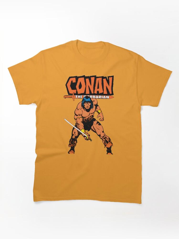Conan the Barbarian The Barbariann Comic Art Classic Unisex T-Shirt