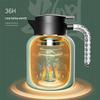 304 Stainless Steel Insulated Kettle with Intelligent Temperature Display - Household Stewing Tea Pot, Commemorative Business Souvenir.