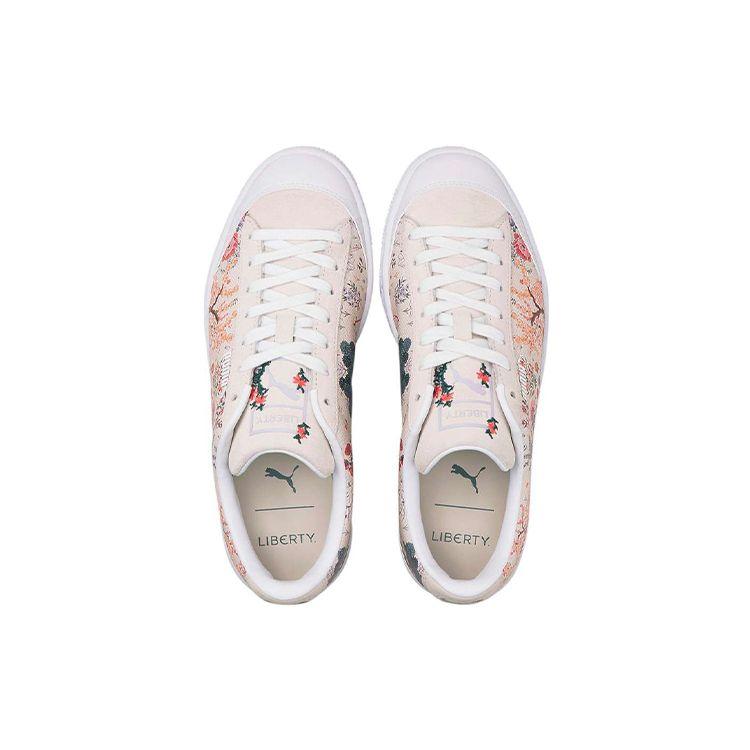 Liberty of London X Puma Basket Floral Women Sneakers Cream Birch 382106-01