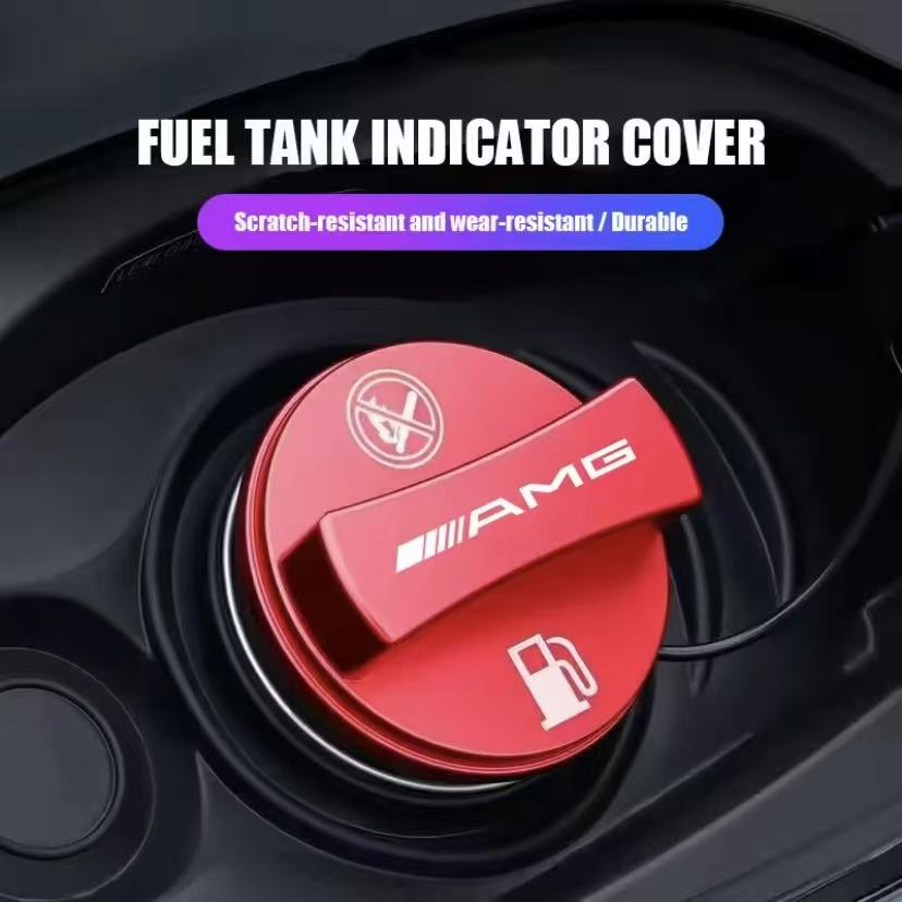 WUGL8 Car Logo Fuel Tank Cap Protection Cover Accessories For Mercedes Benz AMG A B C E G CLA GLA W211 W214 W205 W203 W204 W206 W220